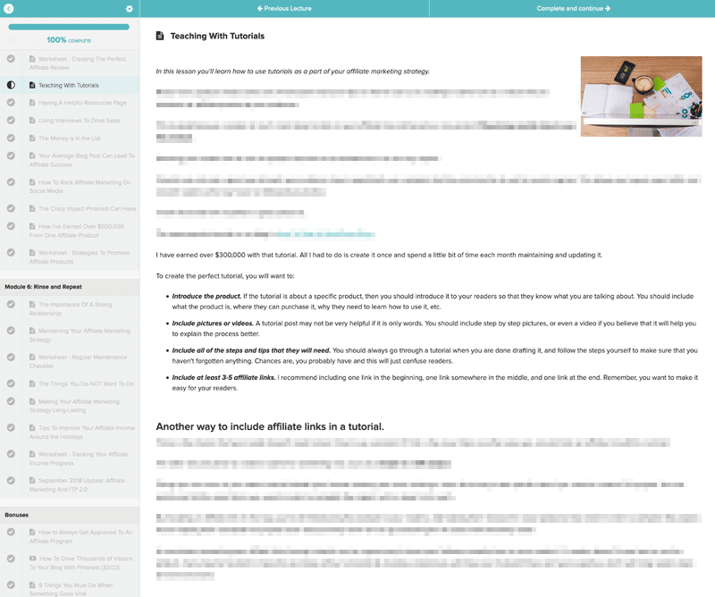 Making sense of affiliate marketing full lesson